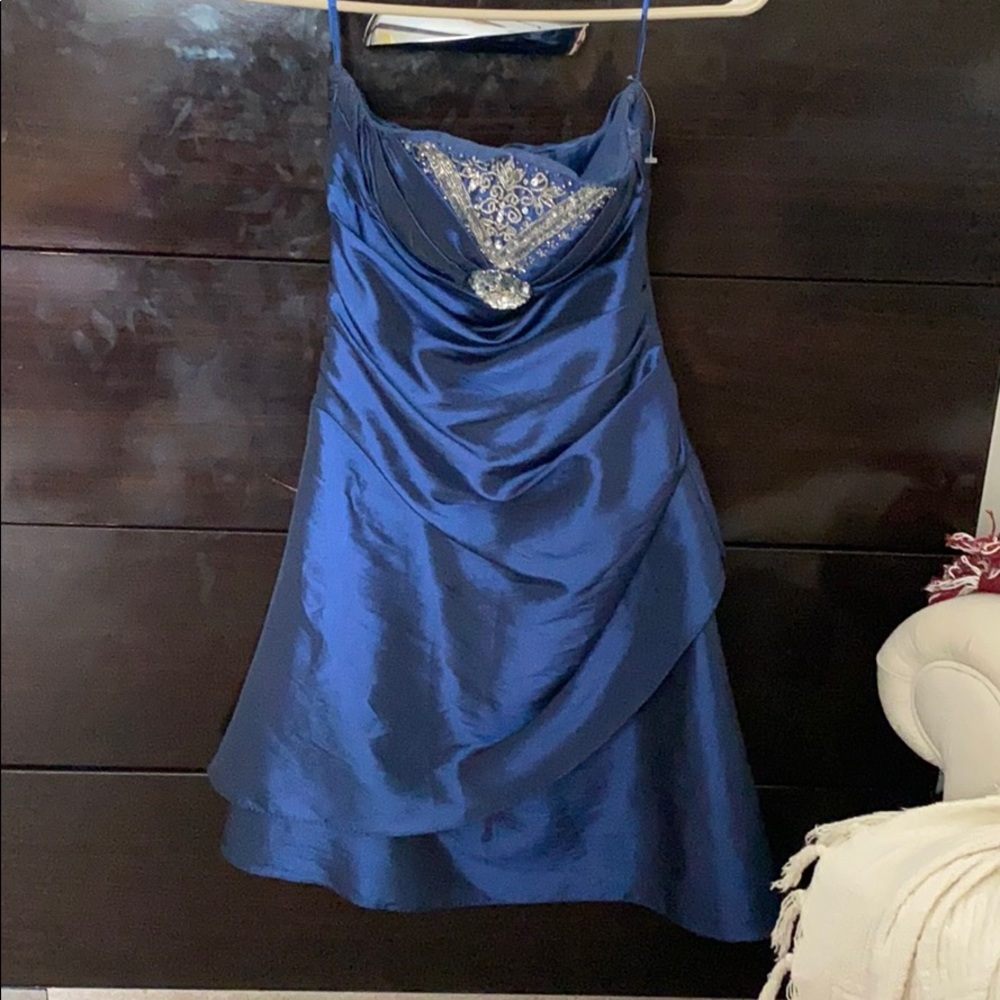 Blue Evening Dress